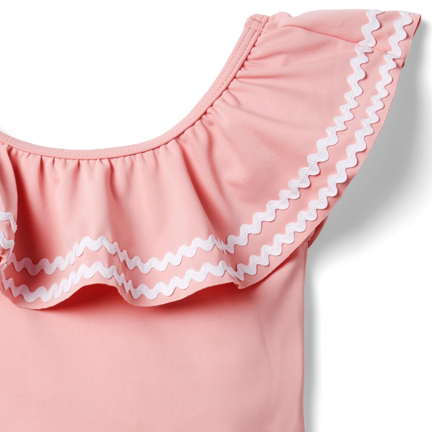 Recycled Ric Rac Ruffle Swimsuit | Janie and Jack