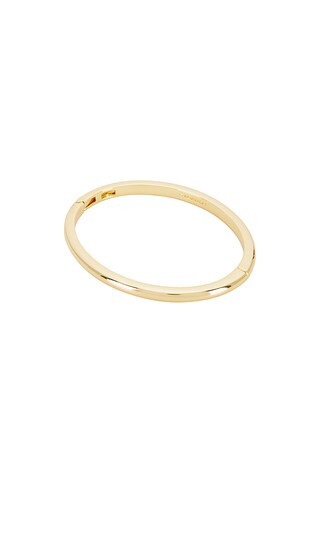 BaubleBar Gold Bangle in Metallic Gold. | Revolve Clothing (Global)