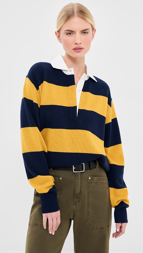 Rashida Rugby Sweater | Shopbop