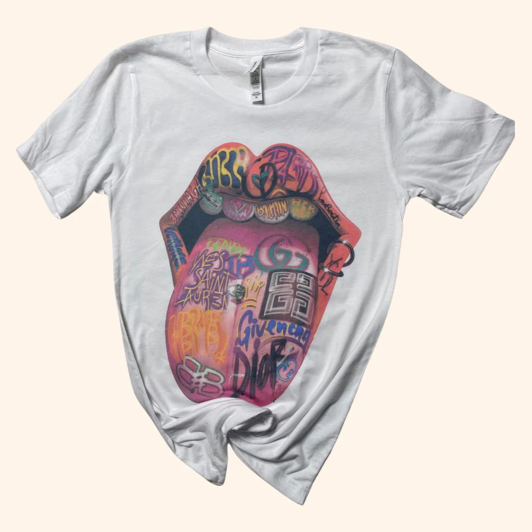 Talk to Me Tee Shirt ( Vintage Feel ) | Sassy Queen