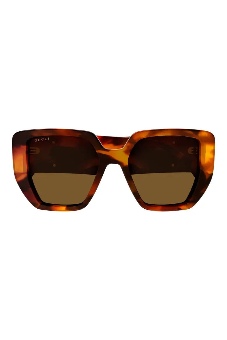 54mm Polarized Square Sunglasses (Women) | Nordstrom | Nordstrom