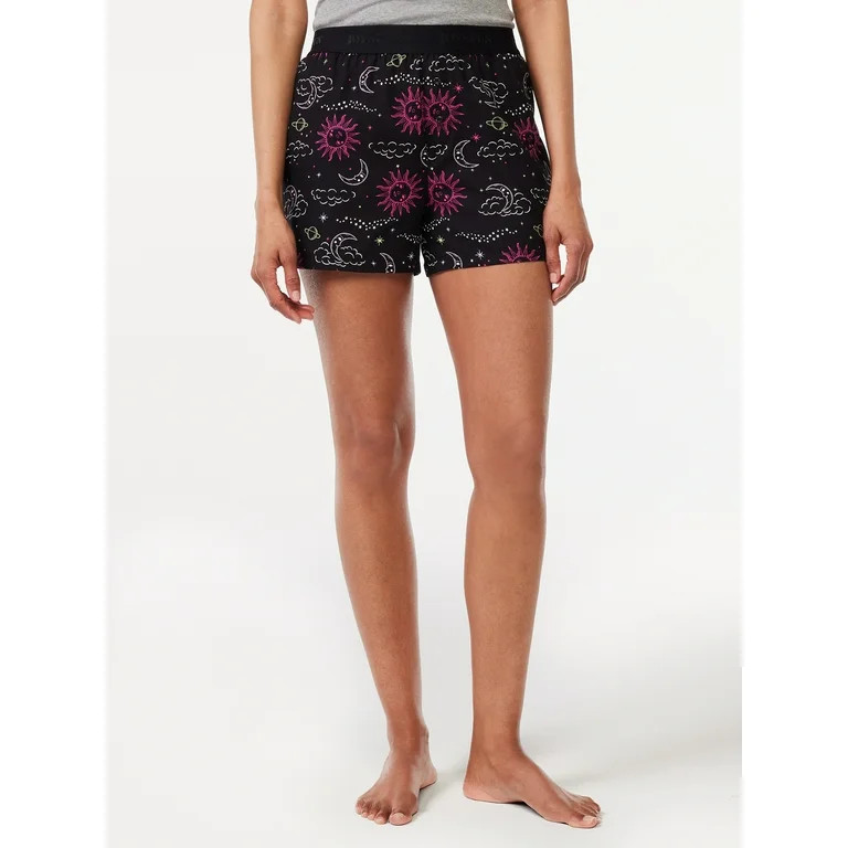 Joyspun Women's Woven Boxer Shorts, Sizes S to 3X | Walmart (US)