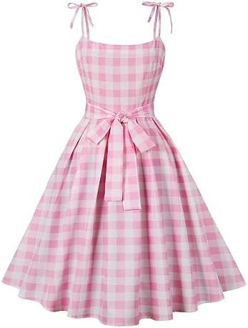 Nihsatin Swing Dress Polka Dots Cocktail Dress | Amazon (US)