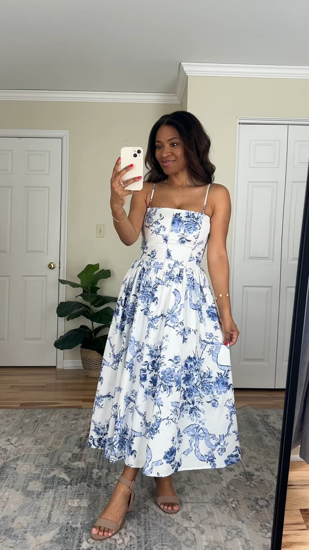 I’m wearing a size small regular in this dress. ￼ #abercrombiepartner @abercrombie 

 #ltkover40 #ltkspringsale #ltkootd