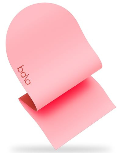 Bala Yoga Mat for Home Gym, 5mm (Blush) - Non Slip Exercise Mat for Home Workout, Stretching, Pilates, Aerobics & Floor & Fitness Work Out - Indoor Exercising Mat | Amazon (US)