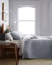 Diamond Organic Cotton Quilt Set | Quince