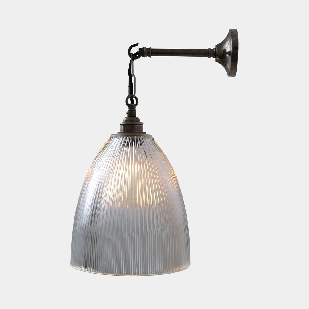 Fend Vintage Prismatic Glass Wall Sconce - Etsy | Etsy (US)