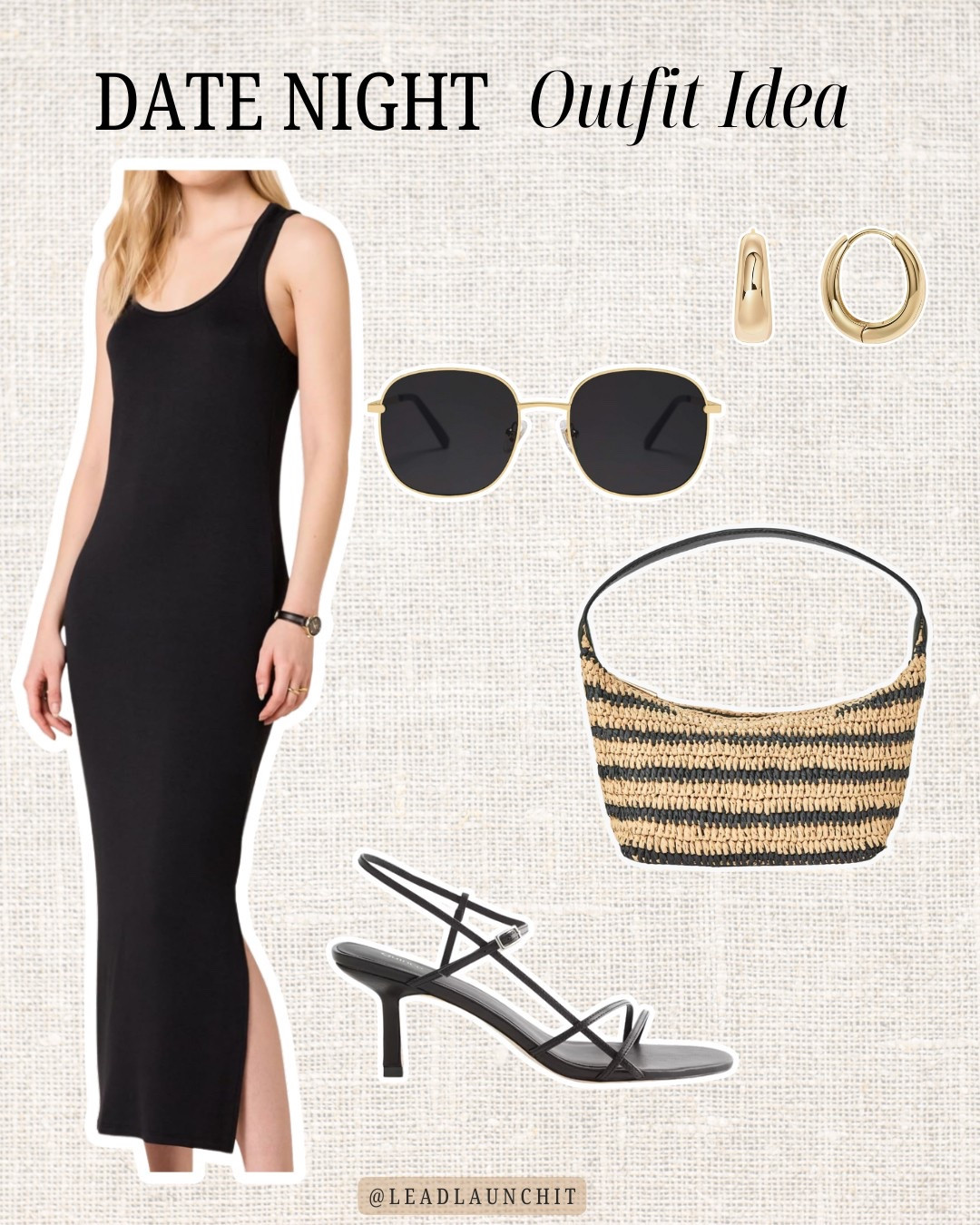 Date night. Outfit idea. Maxi dress. Classic. Sunglasses. Heels. Gold hoops. Outfit idea. Outfit inspiration  

#LTKSeasonal #LTKStyleTip #LTKFindsUnder100