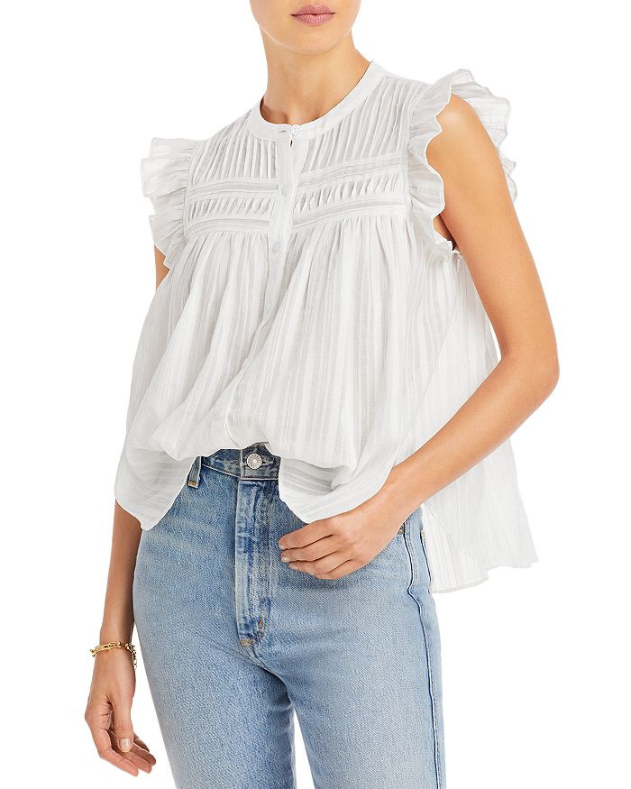 Ruffled Sleeveless Top - 100% Exclusive | Bloomingdale's (US)