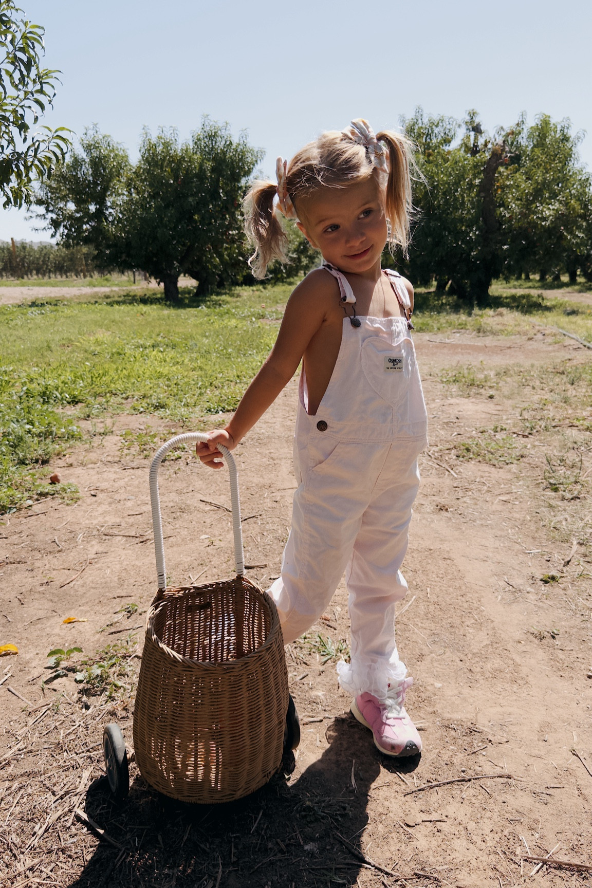 Her cute overalls for peach picking 

#LTKFindsUnder50 #LTKKids #LTKFamily