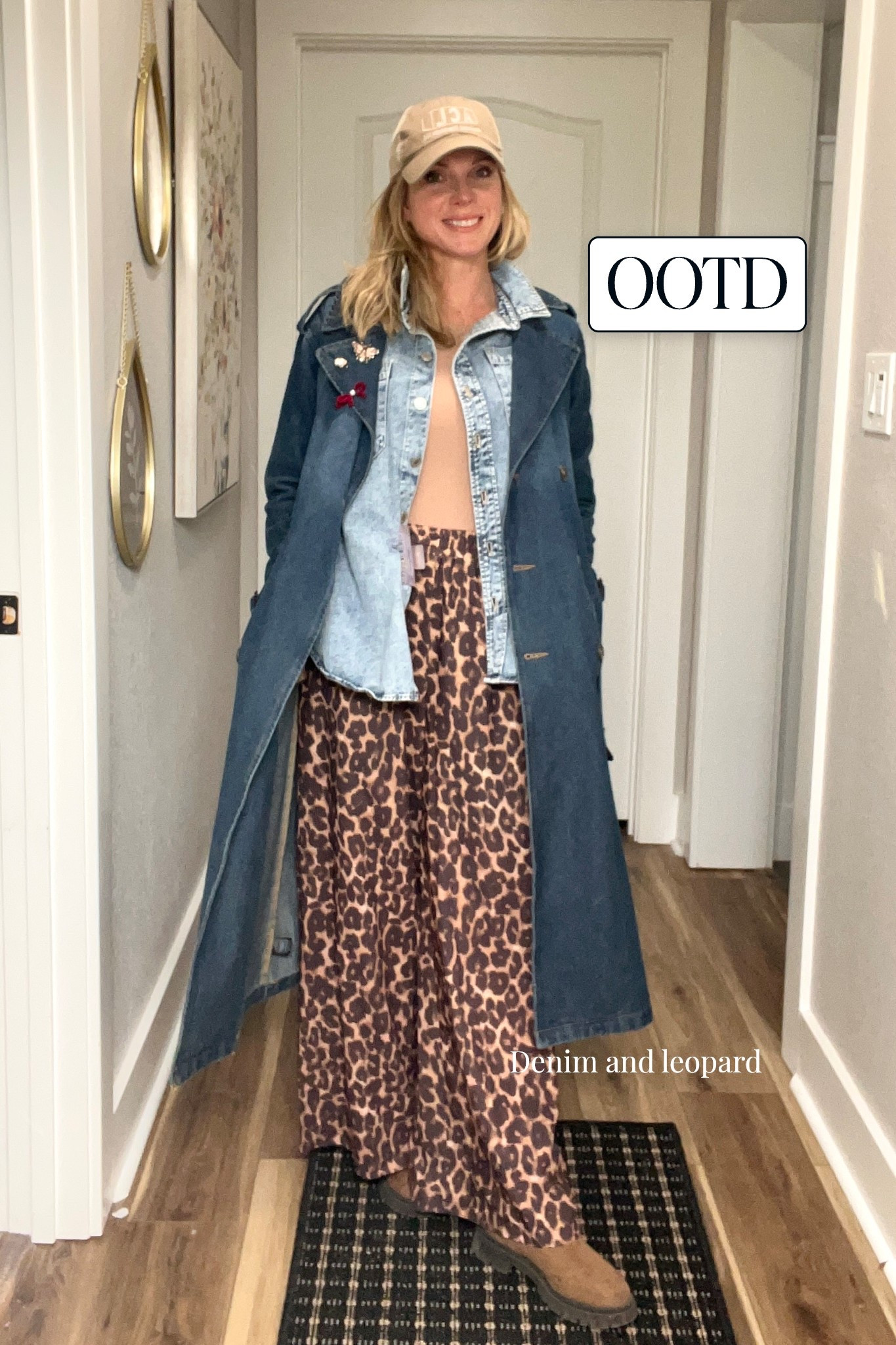 Denim and leopard. Cannot go wrong! All items are tts! 



#LTKmomlife #LTKSeasonal #LTKootd