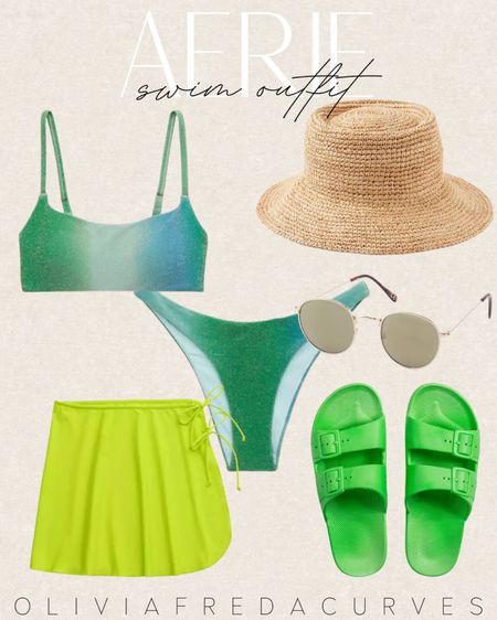 Aerie 40% off Swimsuits - Aerie sale - swimsuit sale - neon green swimsuit 

#LTKswim #LTKsalealert #LTKFind