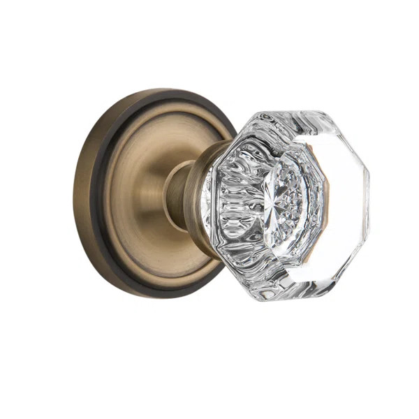 Classic Rosette with Waldorf Door Knob | Perigold