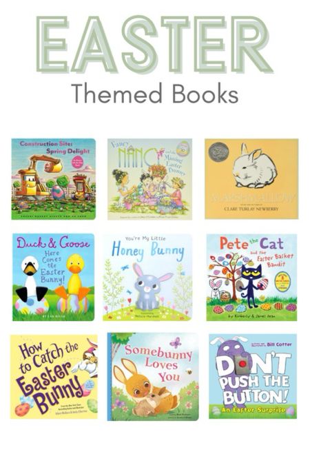 Grab these super cute Easter-themed books for your little one! 

#LTKSeasonal #LTKkids #LTKbaby