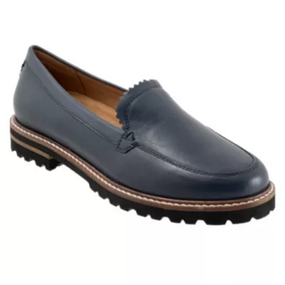 Trotters Women's Fayth Loafers, Navy Blue, 7.5N | Belk