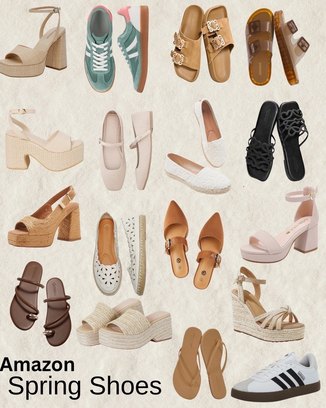 Spring shoes. Spring sandals. Spring heels. Spring sneakers. Nude heels. Ballet flats. Mary Jane flats. Amazon spring shoes for women 

#LTKootd #LTKSwim #LTKSeasonal