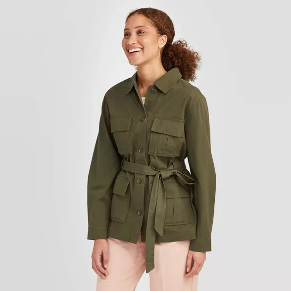 Women's Long Sleeve Trucker Jacket - A New Day™ | Target