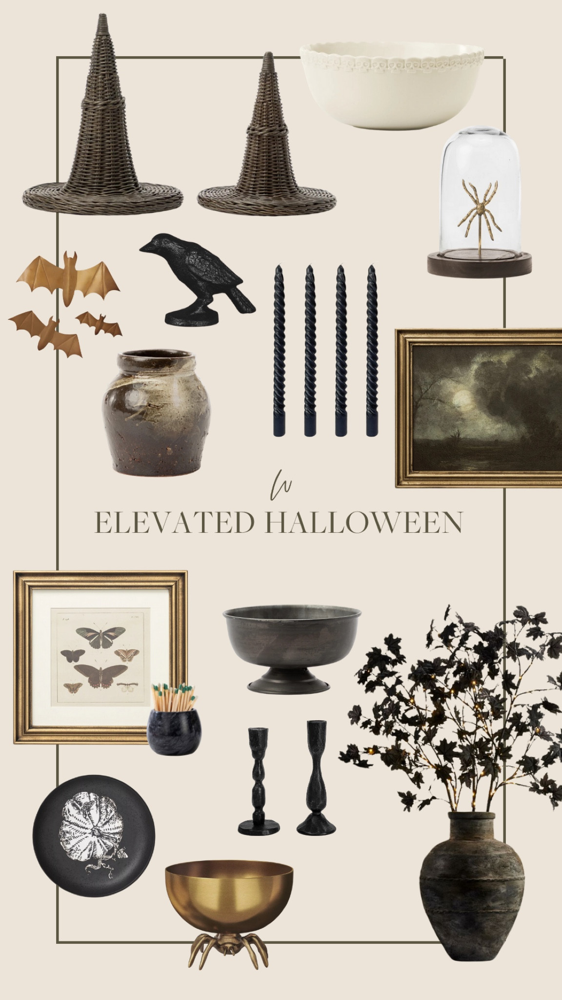 I’m not a huge Halloween decor lover, but I do appreciate some elevated pieces that help create the festive and spooky feel we all love! These finds are truly timeless and will remain in my collection for years to come. Beautiful prints, florals, objects, dinnerware, and more! 

#LTKStyleTip #LTKHome #LTKSeasonal