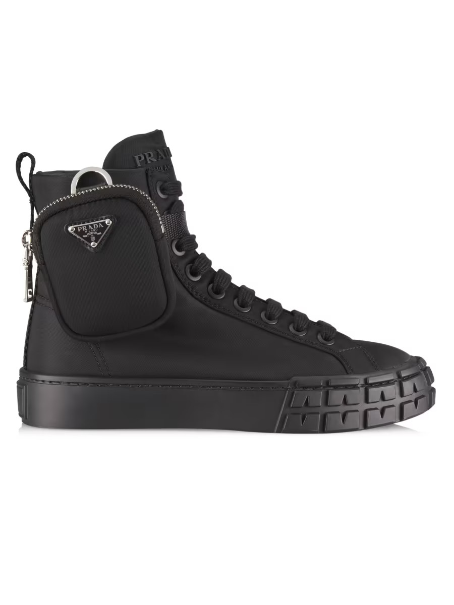 Wheel Nylon High-Top Sneakers | Saks Fifth Avenue