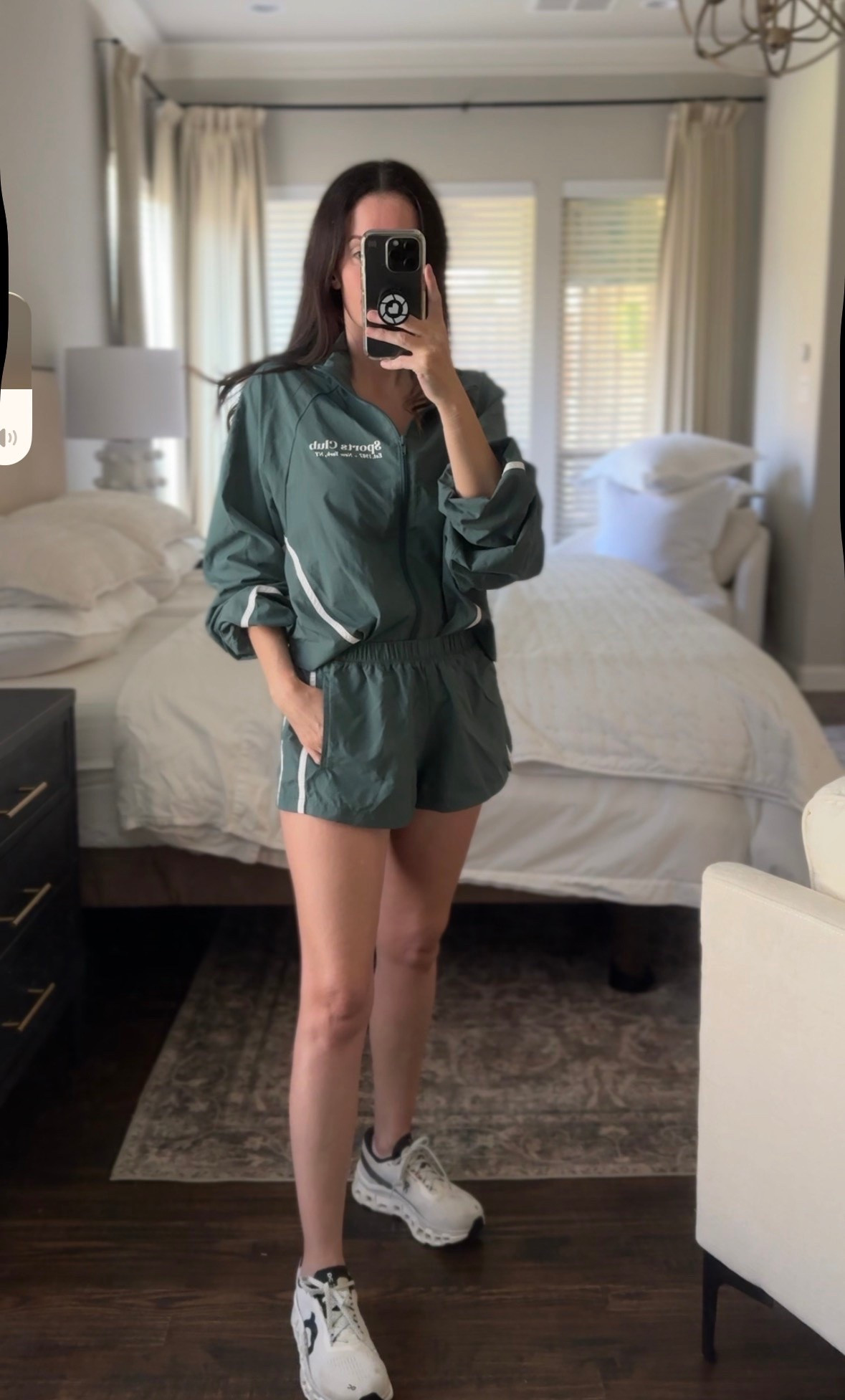 What in the Abercrombie is happening at Walmart right now? This track suit comes in green and red AND has pants available too. 10/10 on the fit. I ordered a M in the jacket for an oversized fit and an XXS in the pants. #walmartfashion #walmart #tracksuit

#LTKmomlife #LTKOver40 #LTKPetite