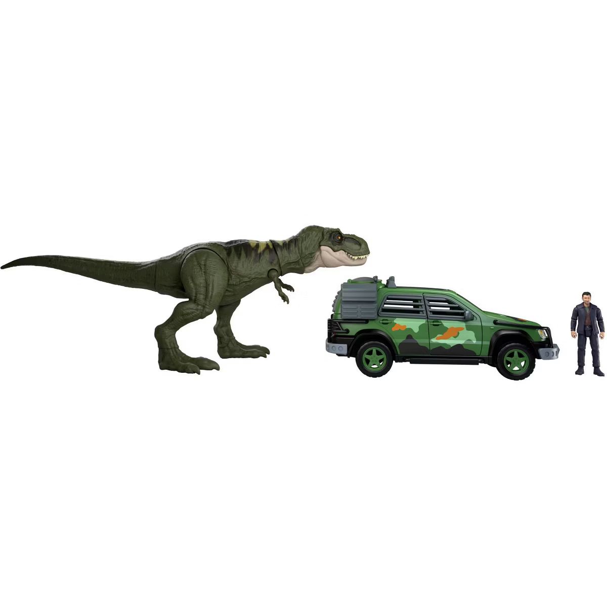 Jurassic World Legacy Tyrannosaurus Rex Ambush Toy Vehicle and Action Figure Set | Target