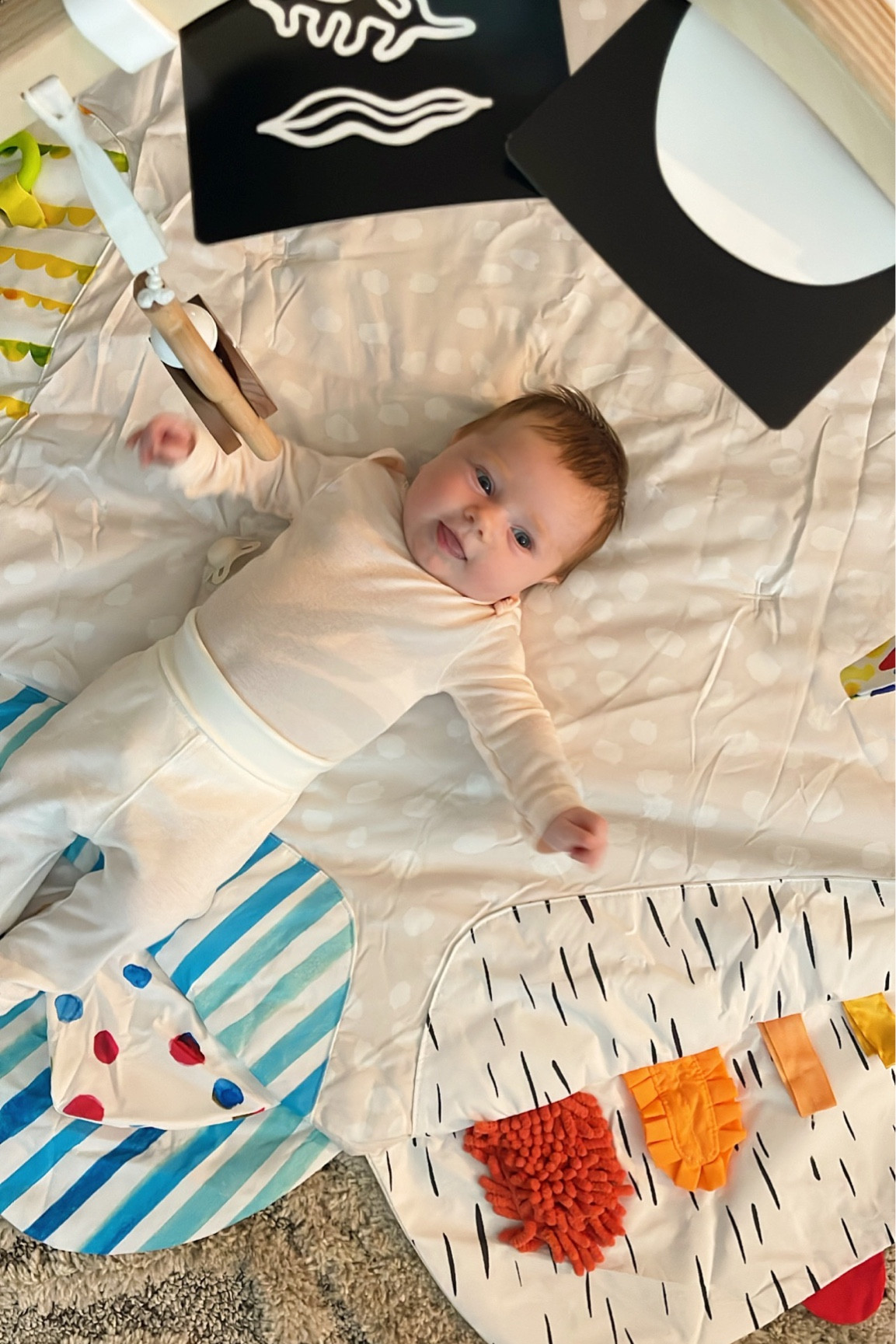 finally splurged on the lovevery play gym!! she loves this thing & all the sensory play it has to offer 😍

#LTKkids #LTKbaby