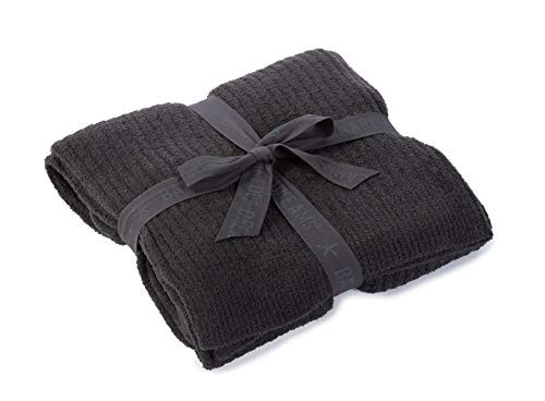 Barefoot Dreams CozyChic Lite Ribbed Throw Carbon One Size | Amazon (US)