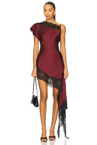 Lovers and Friends Nataliya Mini Dress in Oxblood from Revolve.com | Revolve Clothing (Global)