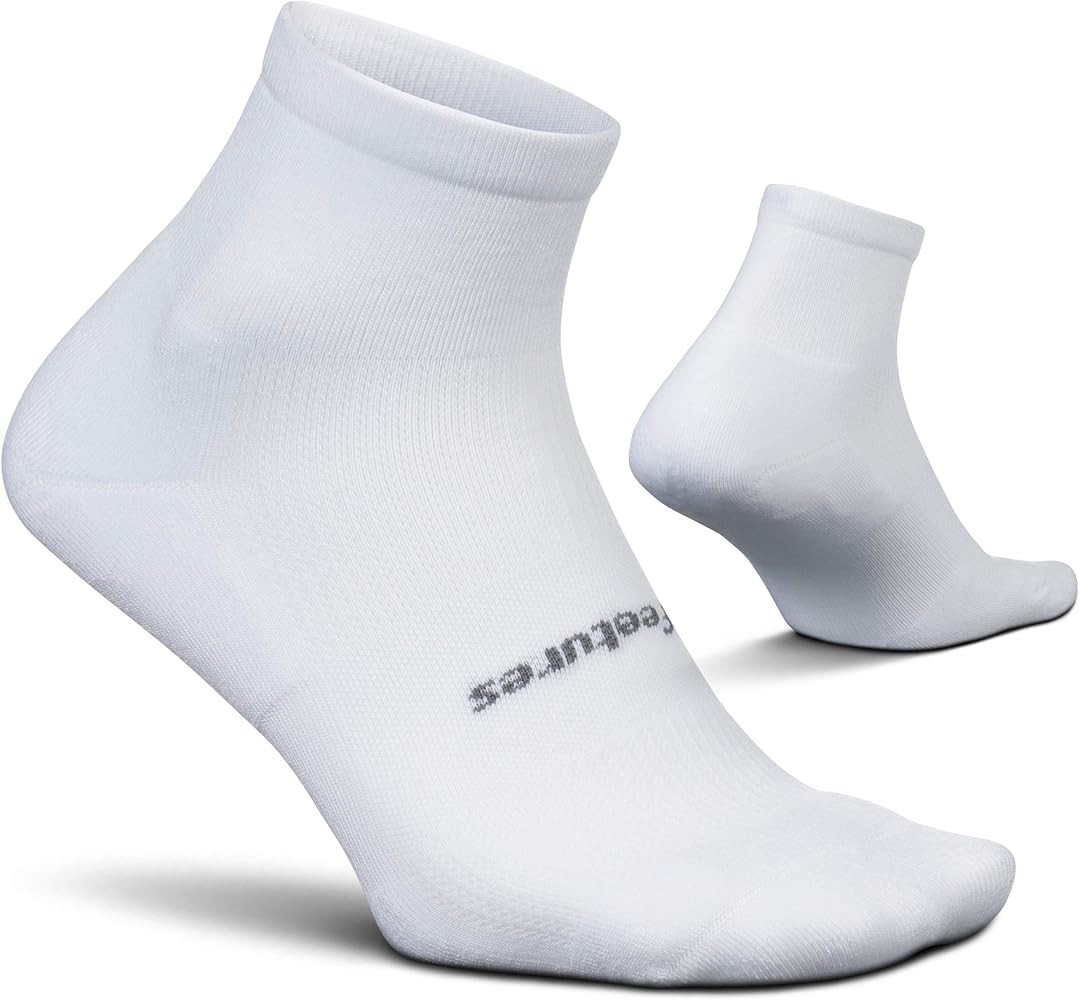 Feetures High Performance Cushion Quarter Sock for Women & Men - Moisture-Wicking Athletic Socks ... | Amazon (US)
