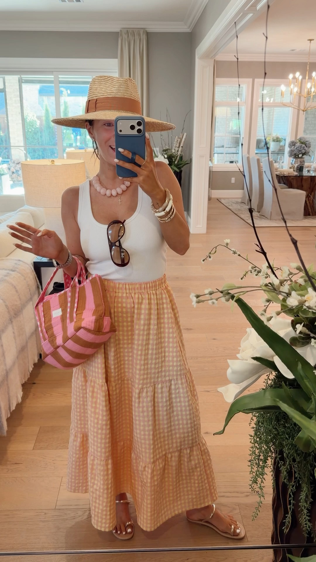 The skirt is part of a set actually it is pictured in blue! Honestly, I would pay triple for this and would purchase the set just for the skirt! It is so good ￼