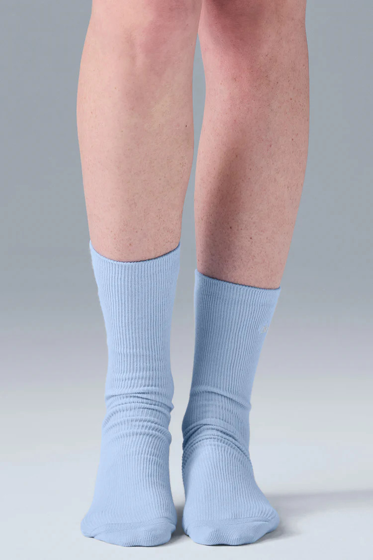 Unisex Half-Crew Understated Sock | Alo Yoga (US)