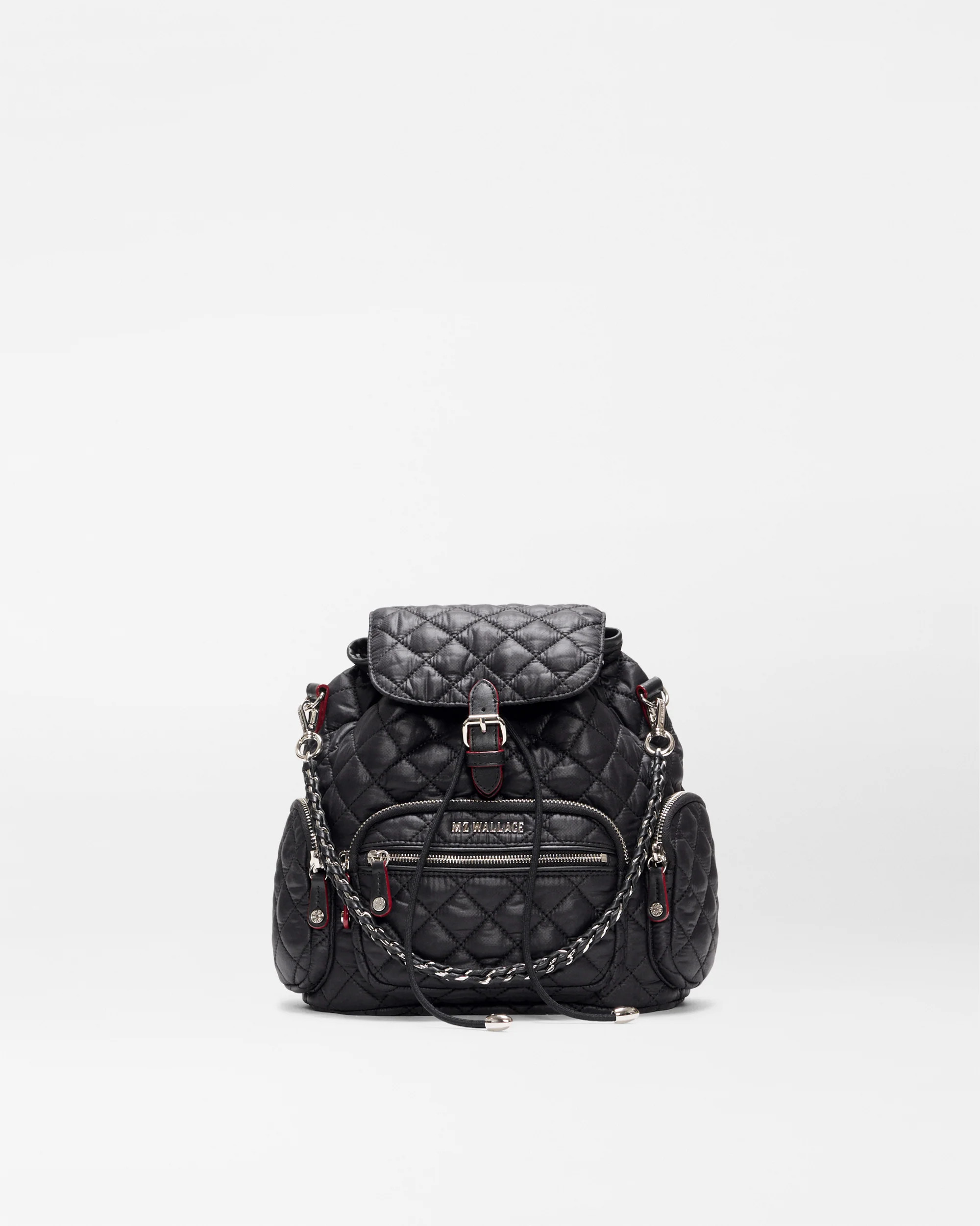 MZ Wallace Black Mini Crosby Backpack – Backpack | MZ Wallace | MZ Wallace