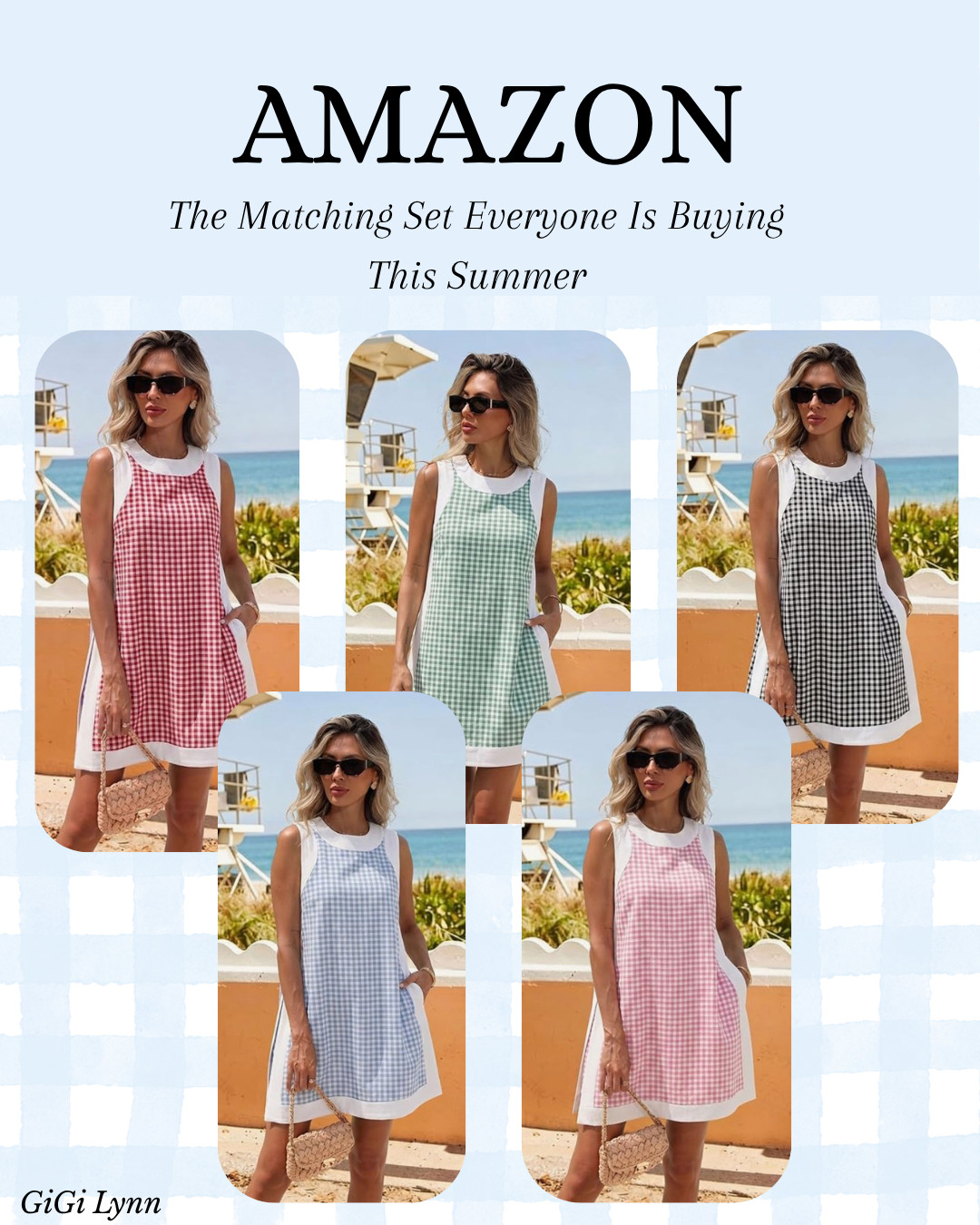 
✨ Summer Set Alert! ✨

If you're looking for the perfect outfit that's cute, comfy, and effortless, this Bankeng Women's 2-Piece Set is a must-have! The color block sleeveless top paired with matching plaid shorts creates an elevated casual look that's perfect for summer vacations, weekend errands, beach trips, backyard BBQs, and everyday mom life. 
✔️ Lightweight & breathable 
✔️ Functional pockets 
✔️ Relaxed, flattering fit 
✔️ Easy throw-on-and-go outfit 
✔️ Budget-friendly summer fashion 
find 

This matching set is one of my favorite Amazon fashion finds because it gives that boutique-inspired look without the boutique price tag. Pair it with sandals, sneakers, or a denim jacket for endless styling options! 

#LTKStyle #AmazonFashionFinds #SummerOutfitInspo #MatchingSet #VacationStyle #AffordableFashion #AmazonMustHaves #CasualChic #MomStyle #LTKFashion

 

 #LTKootd #LTKSaleAlert #LTKTravel