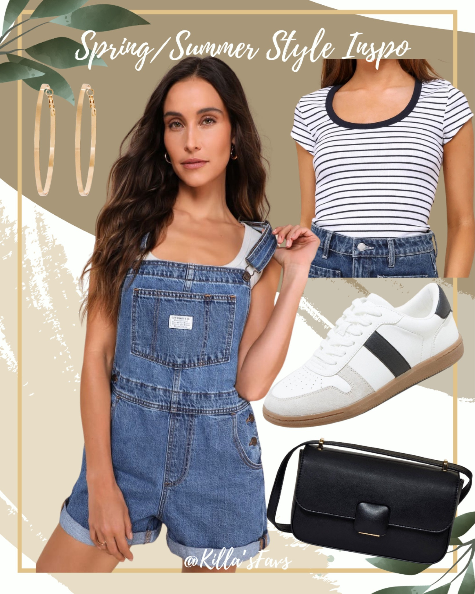 I’ve been on an overall kick lately, and just love the simplicity of an outfit like this. It’s casual, cute, and comfy… what more do you need😍

#overalls #springfashion #summer #outfit #stripes #denim #sneakers #casual #streetstyle #simplestyle

#LTKitbag #LTKstyletip #LTKshoecrush