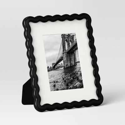 8"x10" Wavy Shape Picture Table Frame Black - Room Essentials™ | Target