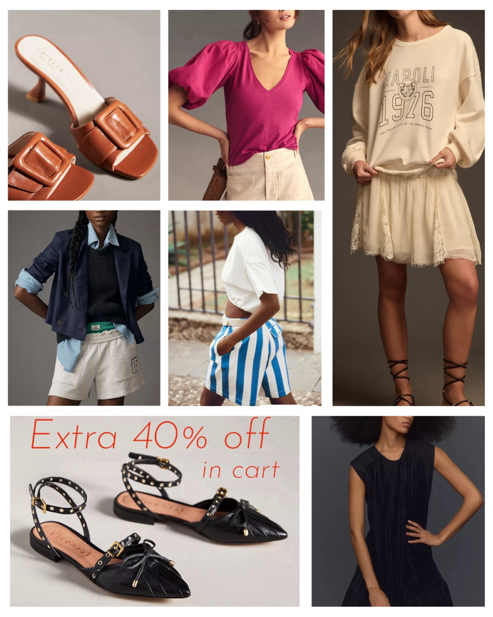 @anthropologie extra 40% off in cart sale! 

#LTKFindsUnder50 #LTKStyleTip #LTKSaleAlert