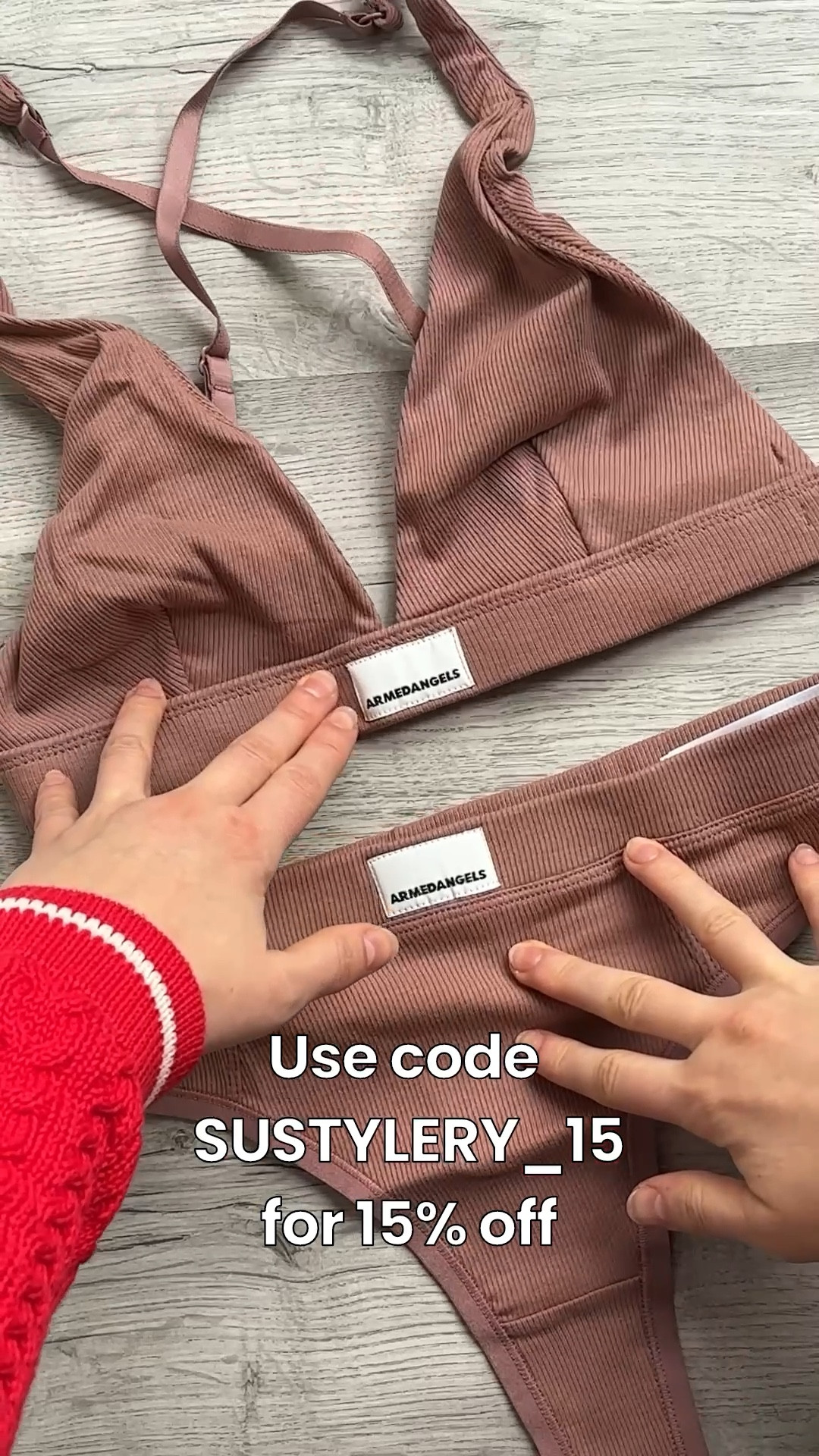 Get your new seamless underwear at Armedangels and save 15% with code SUSTYLERY_15 (minimum order value 50€, sale excluded)

#underwear #seamless

#LTKeurope #LTKdeutschland #LTKcurves