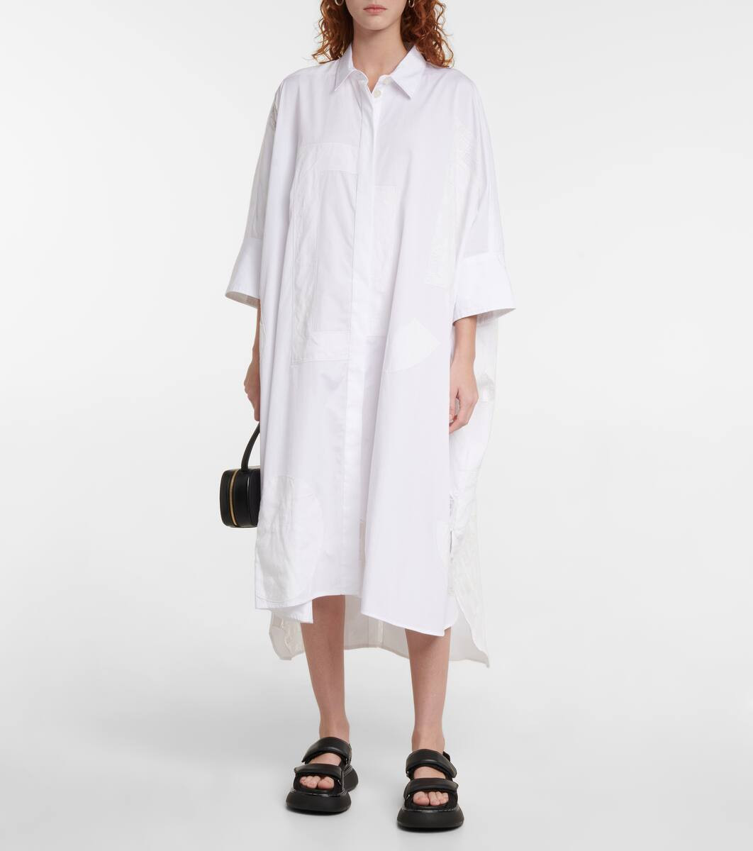 Dania patchwork cotton shirt dress | Mytheresa (US/CA)