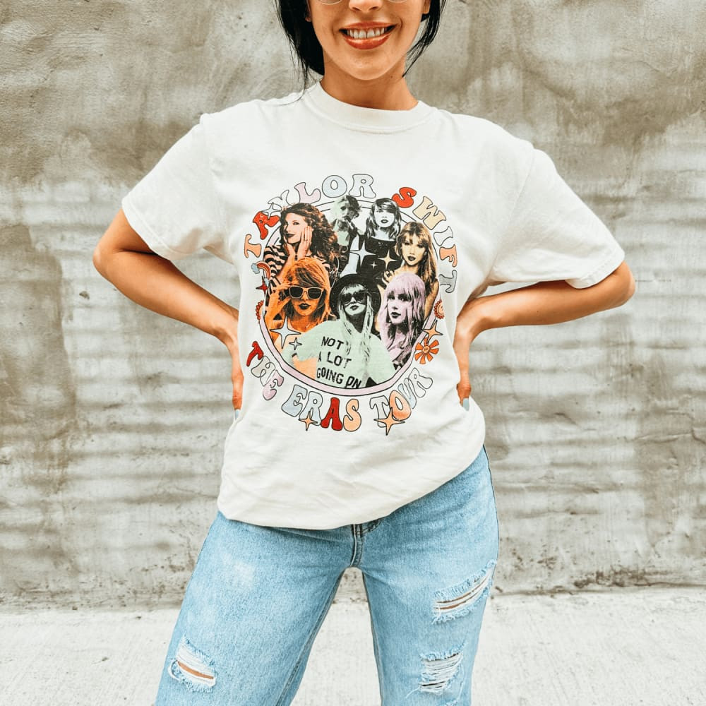 Taylor Swift Faces Tee | Mountain Moverz