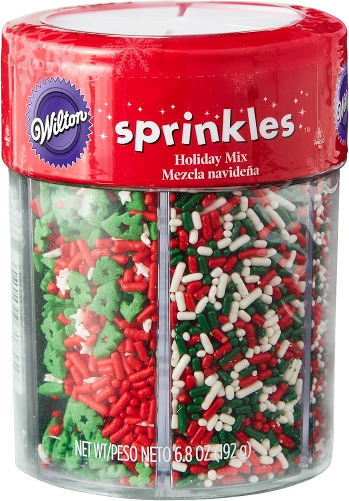 Wilton Holiday Mix 6 cell Sprinkles | Amazon (US)