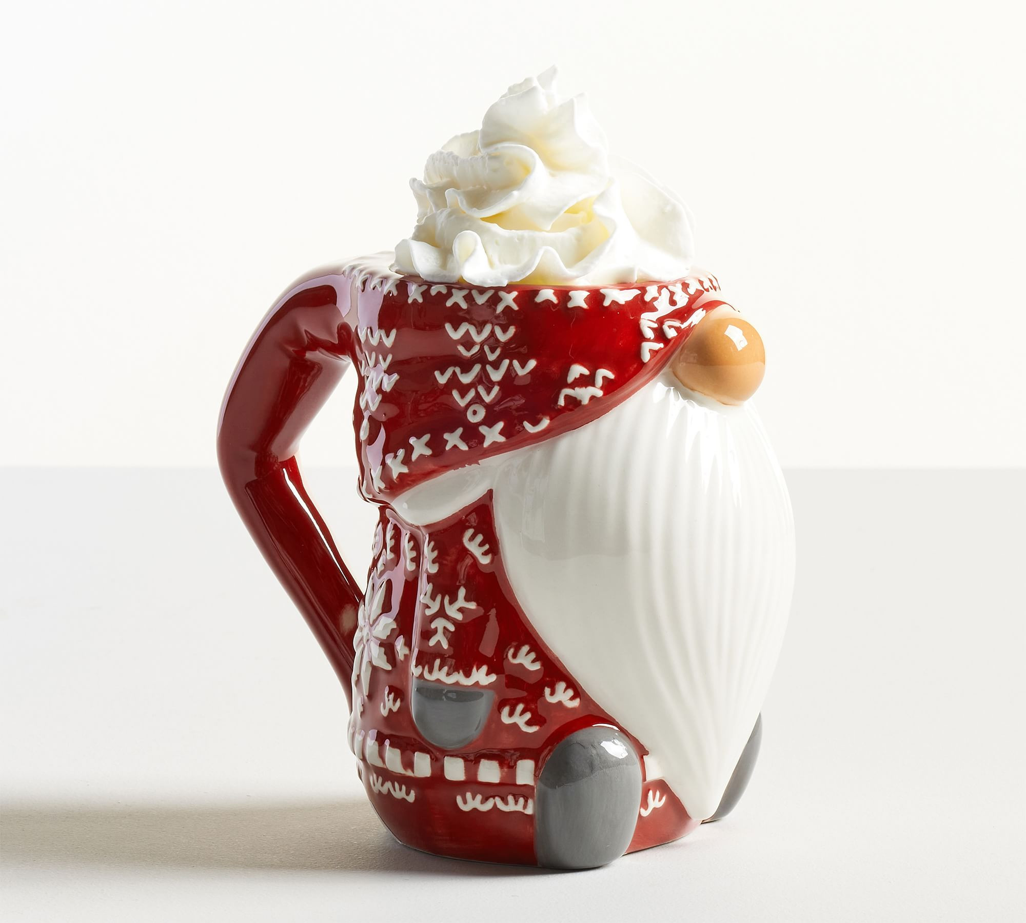 Sweater Gnome Ceramic Mugs  - Set of 4 | Pottery Barn (US)