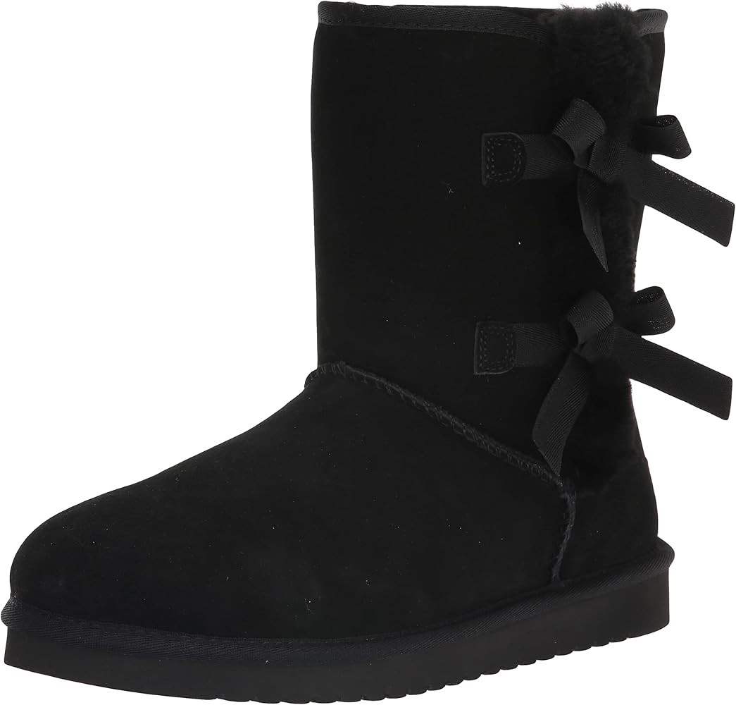 Amazon.com | Koolaburra by UGG Women's Victoria Short Fashion Boot, Black/Black/Black, 08 M US | ... | Amazon (US)