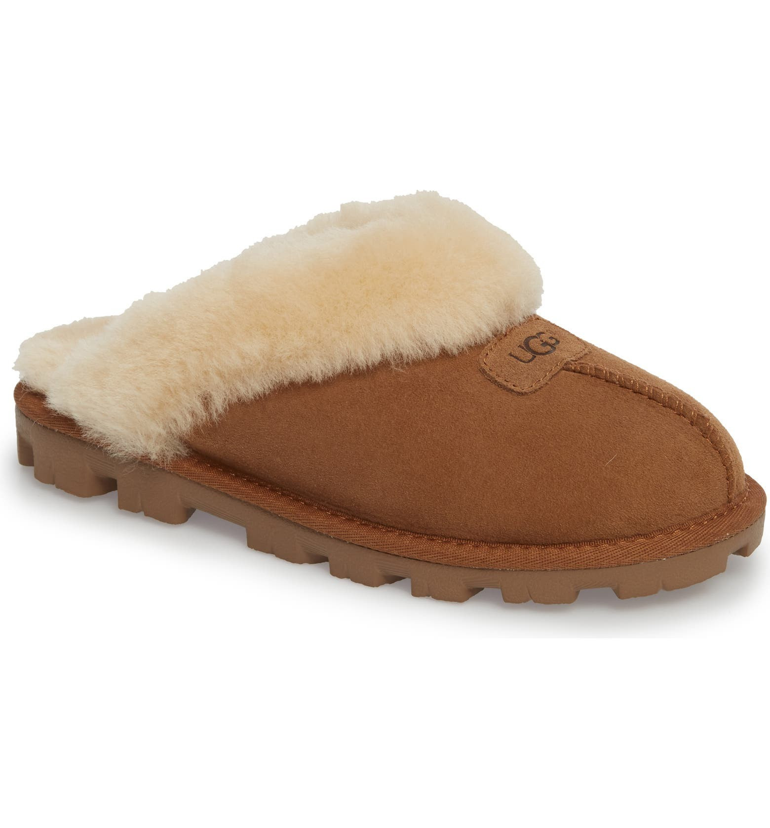 UGG® Genuine Shearling Slipper (Women) | Nordstrom | Nordstrom