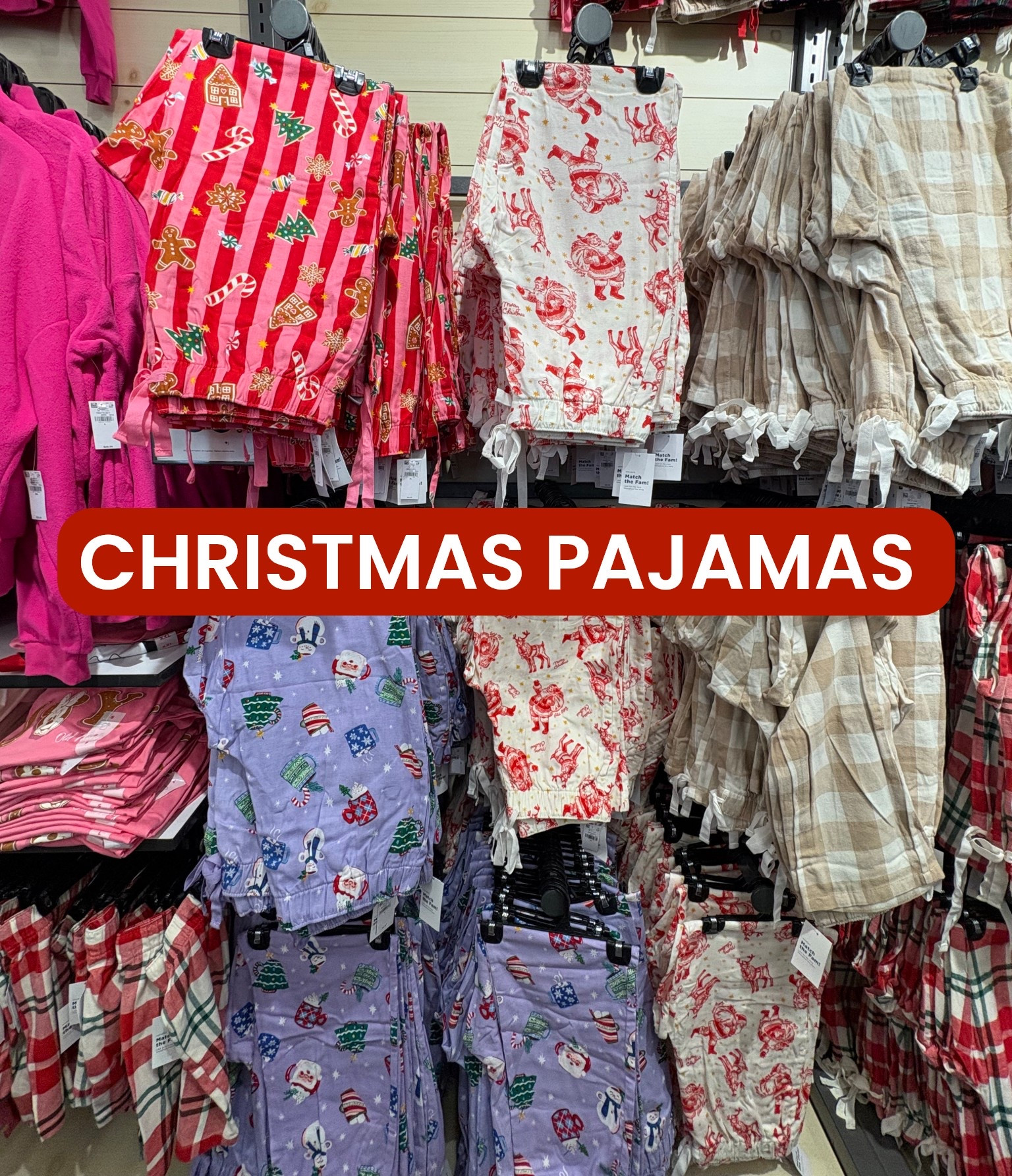 Old navy Christmas pajamas 🎄