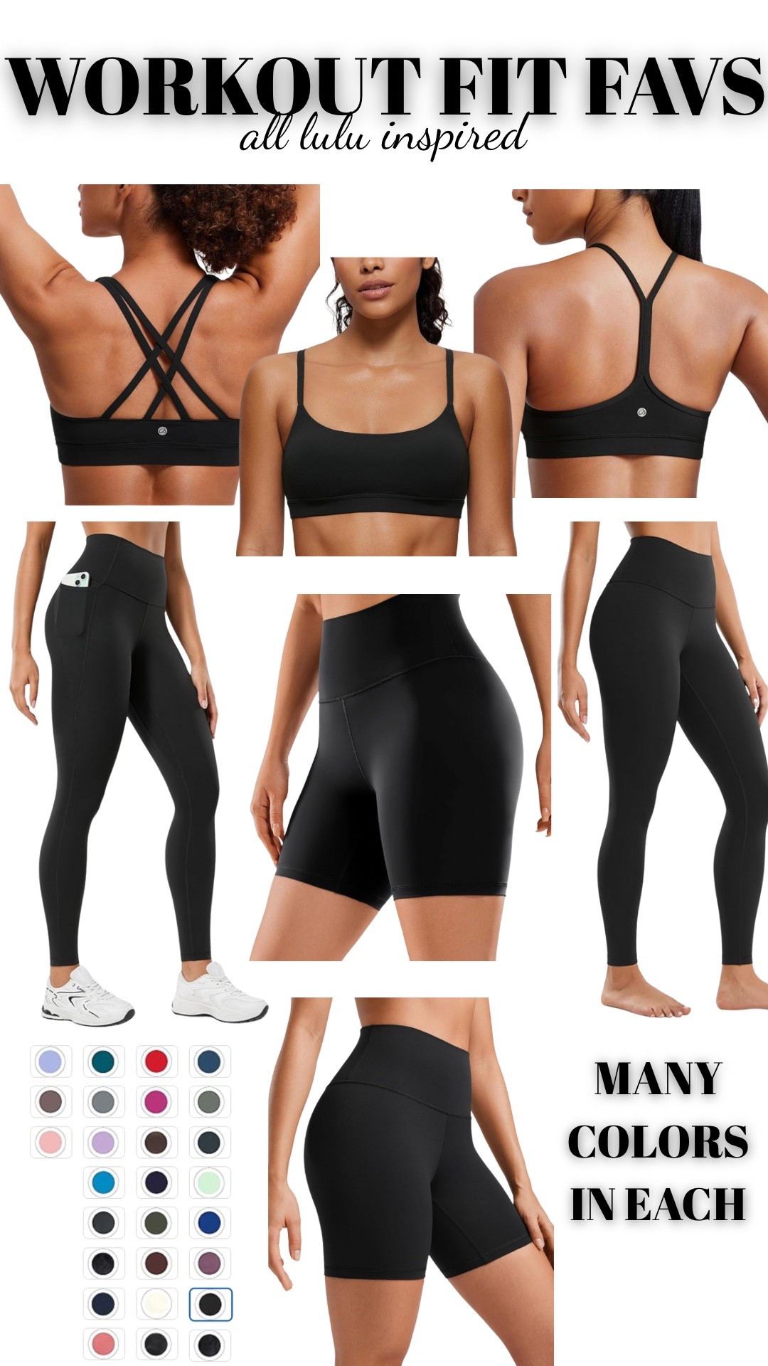 Lulu ✨inspired✨ workout wear!
Leggings are for shorter ladies!

#LTKActive #LTKFindsUnder50
