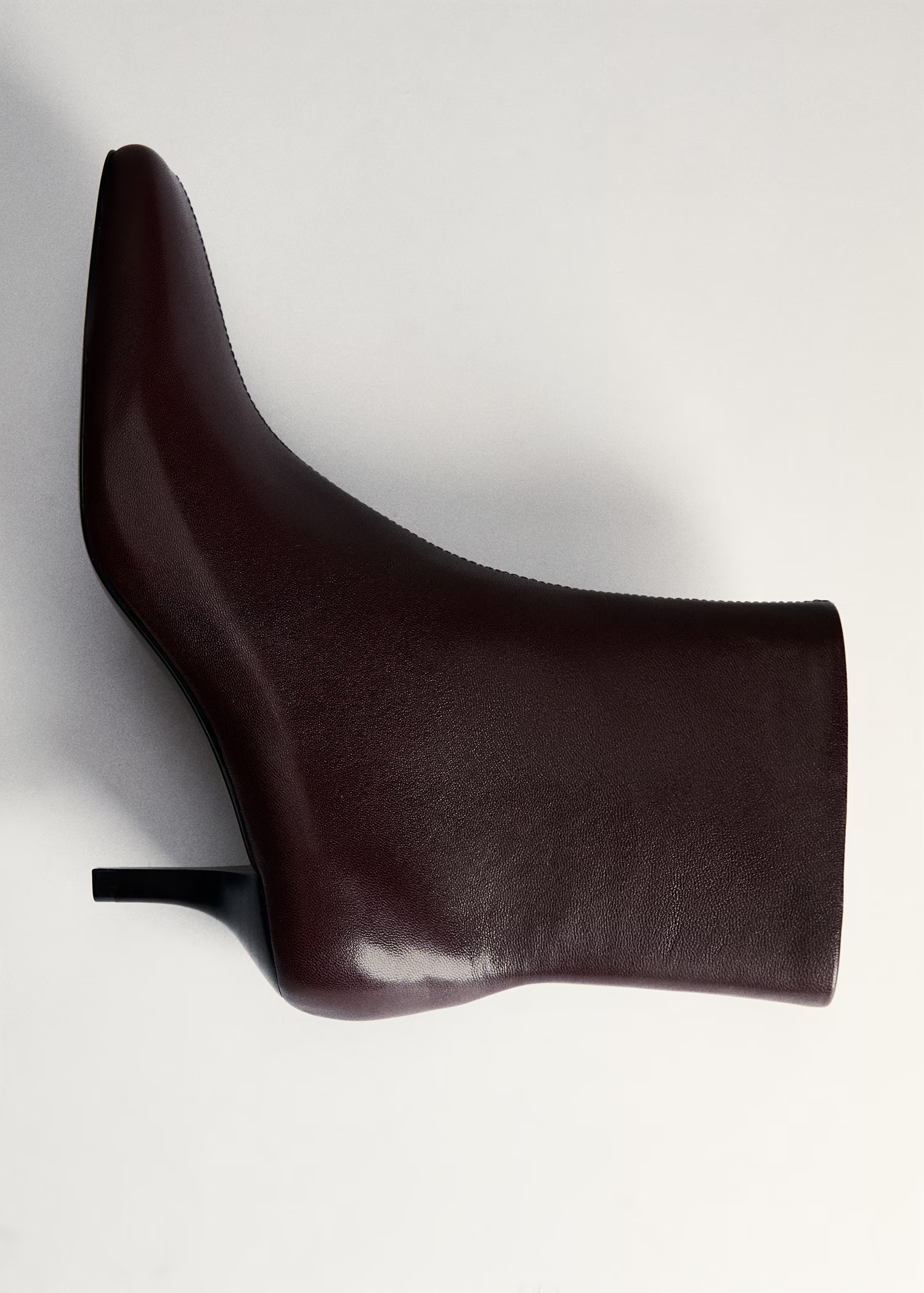 Squared toe leather ankle boots - Women | MANGO USA | Mango (US/MX/AU)