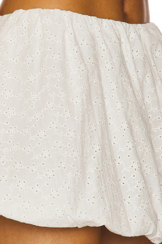 Rita Bubble Skirt in White | Revolve Clothing (Global)