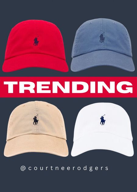 Trending, Polo Ralph Lauren Hats ☀️❤️

Hats, baseball caps, trending, revolve 

#LTKStyleTip #LTKFindsUnder100 #LTKSaleAlert