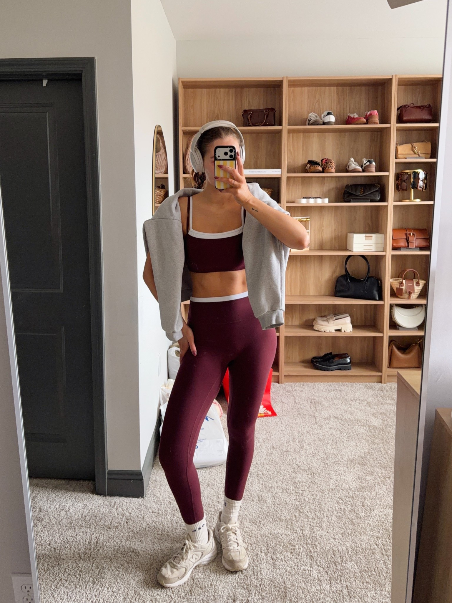 today’s gym fit 🤎 

#LTKootd #LTKTall #LTKActive