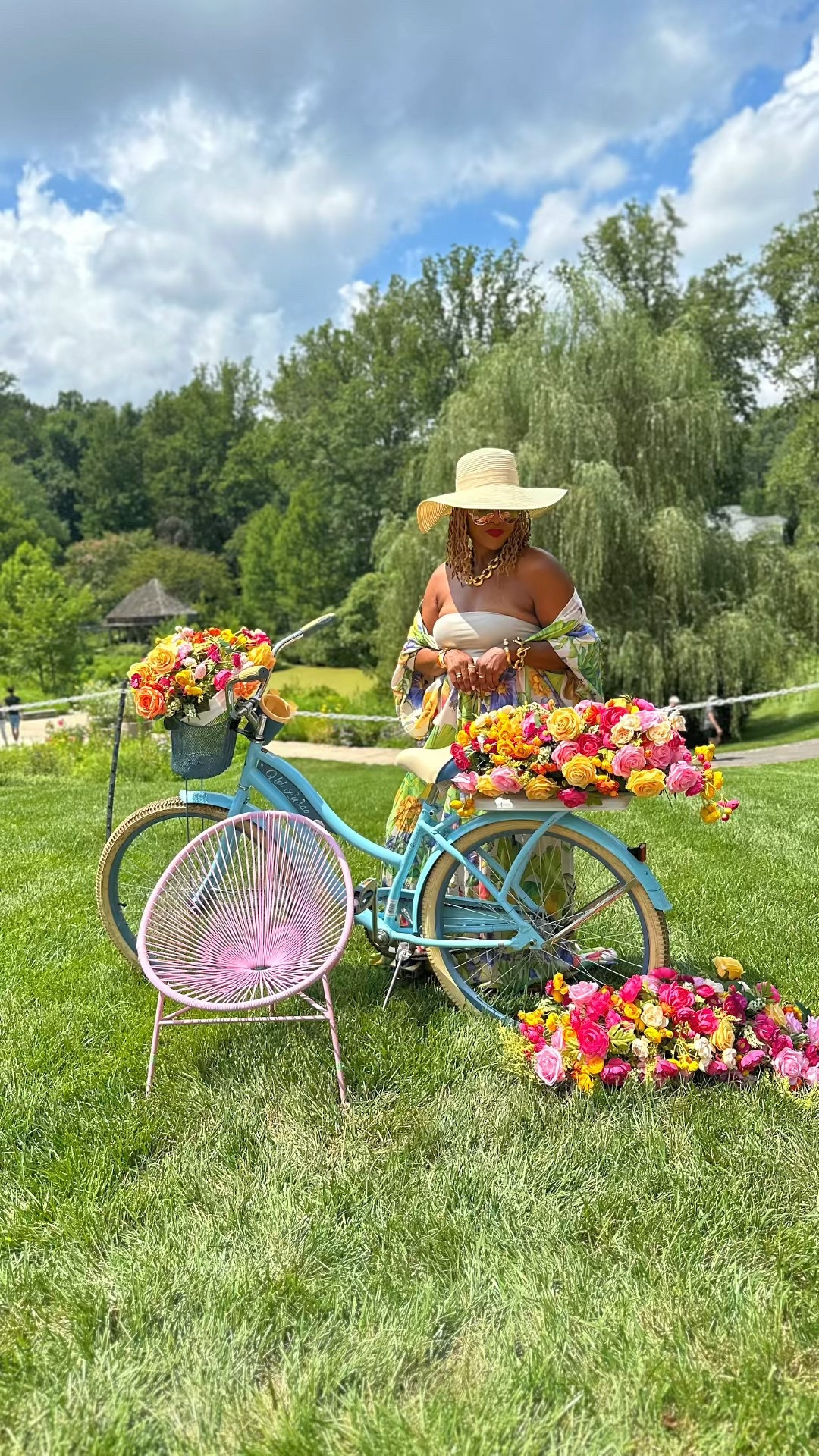 Spring and summer garden party outfit or vacation beach outfit 

#LTKootd #LTKSeasonal #LTKTravel